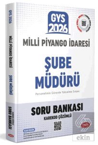 Milli Piyango İdaresi Genel Müdürlüğü GYS Şube Müdürü Soru Bankası - Karekod Çözümlü