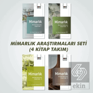 Mimarlık Araştırmaları Seti (4 Kitap Takım)