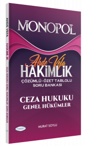 Monopol Ahde Vefa Ceza Hukuku Genel Hükümler