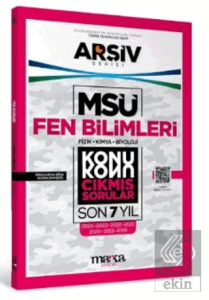 MSÜ Fen Bilimleri Konu Konu Çıkmış Sorular Son 7 Yıl