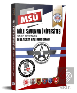 MSÜ Sınavlar Sonrası Mülakata Hazırlık Kitabı