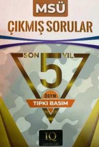 MSÜ Son 5 Yıl Çıkmış Sorular