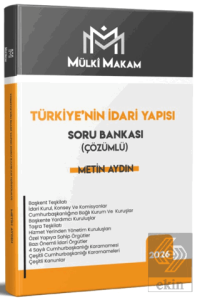 Mülki Makam Türkiyenin İdari Yapısı Soru Bankası Çözümlü