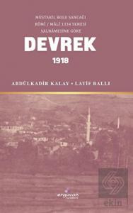 Müstakil Bolu Sancağı Rumi - Mali 1334 Senesi Saln