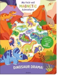 My Fold-Out Magnetic Adventure: Dinosaur Drama