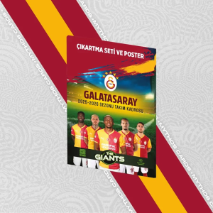 Mythos Galatasaray The Giants 2025/26 Sezonu Dev Poster ve Çıkartma Seti
