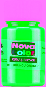 N.COLOR KUMAS BOYASI TURUNCU 35CC ŞİŞE