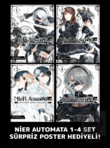 NieR: Automata 1-4 Poster Hediyeli Set