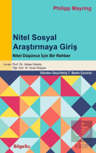 Nitel Sosyal Araştırmaya Giriş
