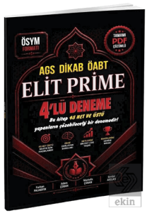 ÖABT MEB-AGS DİKAB Din Kültürü Öğretmenliği ELİT PRİME 4 Deneme