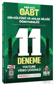 ÖABT MEB-AGS Din Kültürü ve Ahlak Bilgisi 11 Deneme Youtube Video Çözümlü