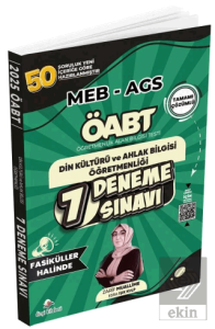 ÖABT MEB-AGS DKAB Din Kültürü ve Ahlak Bilgisi Öğretmenliği 7 Deneme Fasikül Çözümlü