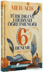 ÖABT MEB-AGS Türk Dili ve Edebiyatı 6 Deneme Çözümlü