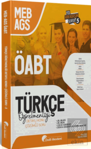 ÖABT MEB-AGS Türkçe 5. Kitap Dil Bilgisi, Dil Bilim, Çocuk Edebiyatı Konu Anlatımlı Soru Bankası