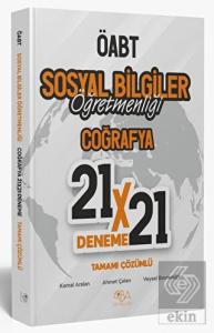 ÖABT Sosyal Bilgiler Coğrafya 21x21 Deneme Çözümlü