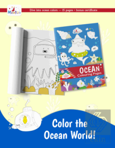 Ocean Colouring Book!