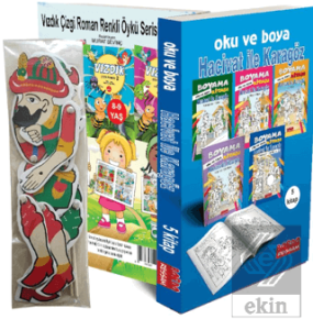Oku, Boya ve Oynat: Hacivat ile Karagöz Seti