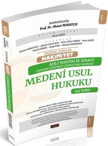 Orijinal Sorular HAKİMİYET Adli Hakimlik Sınavı Medeni Usul Hukuku Çıkmış Soru Bankası