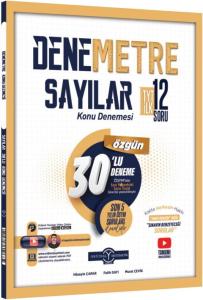 Orijinal Yayınları TYT Sayılar Denemetre 30 lu Konu Denemesi