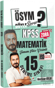 ÖSYM Böyle Sorar 2026 KPSS Matematik Tamamı Video Çözümlü 15 Deneme Sınavı