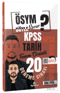ÖSYM Böyle Sorar 2026 KPSS Tarih Tamamı PDF Çözümlü 20 Deneme Sınavı