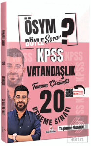 ÖSYM Böyle Sorar 2026 KPSS Vatandaşlık Tamamı PDF Çözümlü 20 Deneme