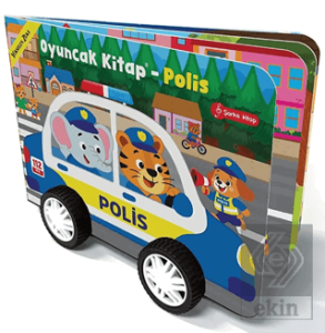 Oyuncak Kitap - Polis (Gerçek Tekerlekli)