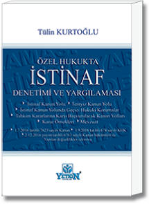 Özel Hukukta İstinaf Denetimi ve Yargılaması