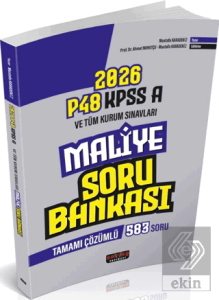 P48 KPSS A Grubu Maliye Soru Bankası Tamamı Çözümlü