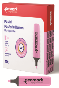 Penmark Pastel Fosforlu Kalem Gül Suyu