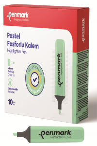 Penmark Pastel Fosforlu Kalem Mint Yeşili