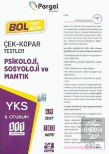 Pergel YKS AYT Psikoloji, Sosyoloji ve Mantık Çek Kopar Testleri