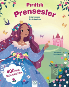 Pırıltılı Prensesler – Çıkartmalarla Giysi Giydirme