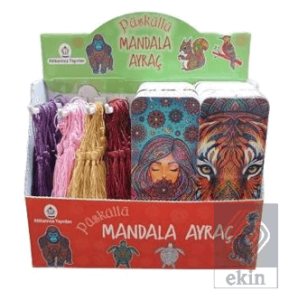Püsküllü Mandala Ayraç Yetişkinler İçin (400lü Set)