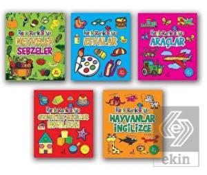 Renk Renk Boya Seti (5 Kitap Takım)