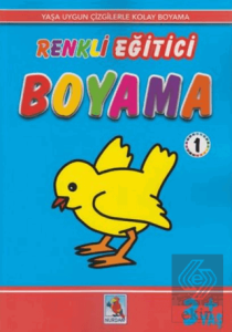 Renkli Eğitici Boyama 1 - 3+ Yaş