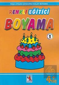 Renkli Eğitici Boyama 1 - 4+ Yaş
