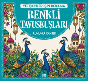 Renkli Tavuskuşları & Yetişkinler için Boyama