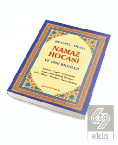 Resimli Dualı Namaz Hocası ve Dini Bilgiler (Mavi 