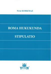 Roma Hukukunda Stıpulatıo