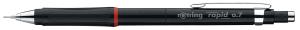 ROTRING Rapid Mekanik Kurşun Kalem, Siyah 0.7 mm