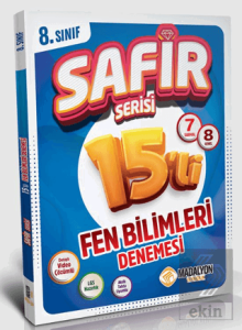 Safir 8. Sınıf Fen Bilimleri Branş Deneme 15li