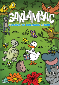 Saklambaç Boyama ve Bulmaca Kitabı