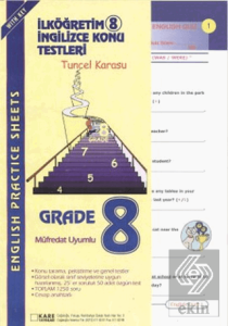 SBS 2008 İlköğretim 8 İngilizce Konu Testleri