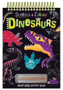 Scratch and Colour - Dinosaurs