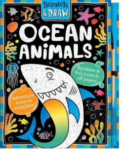 Scratch And Draw - Ocean Animals