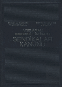 Sendikalar Kanunu