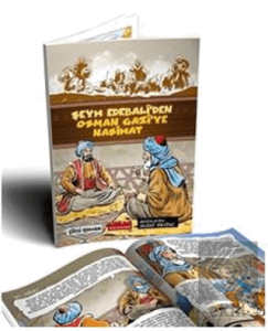 Şeyh Edebaliden Osman Gaziye Nasihat (Orta Boy, Renkli Çizgi Roman) 8+Yaş