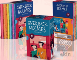 Sherlock Holmes Kırmızı Kutulu 10 Kitaplık Set