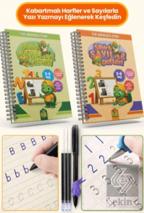 Sihirli Harfler ve Sihirli Sayılar Defteri (2 Kitap Set)